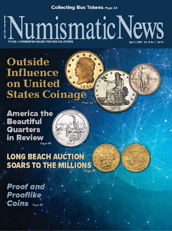 Numismatic-News April 01, 2025 Issue Cover