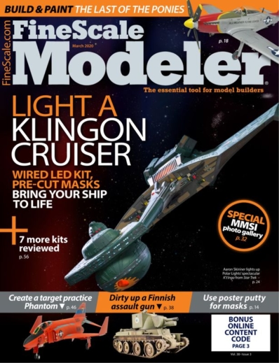 Finescale Modeler March 01, 2020 Issue Cover