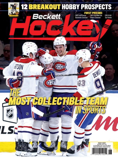Beckett Hockey June 01, 2026 Issue Cover