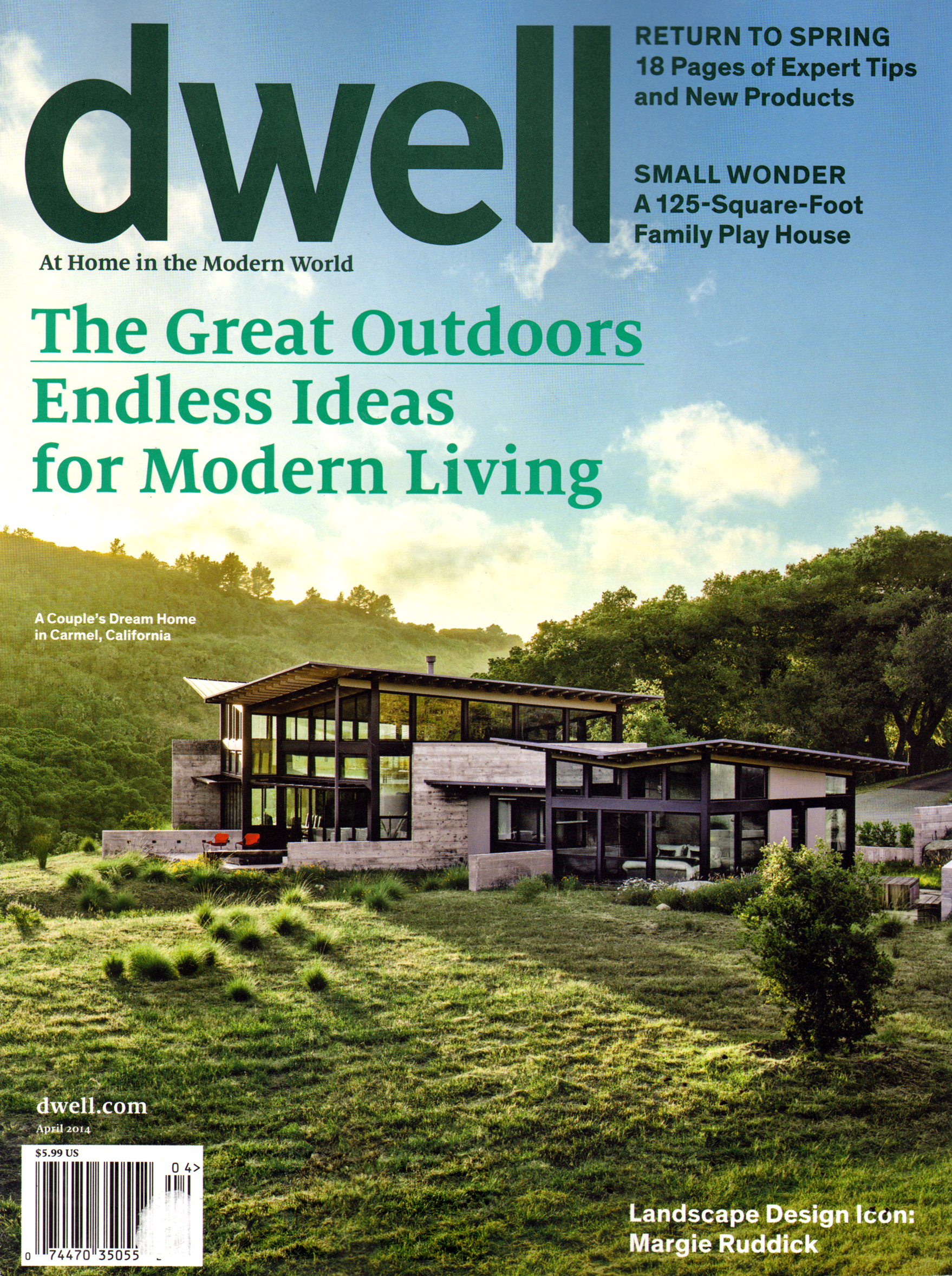 Dwell April 01, 2014 Issue Cover