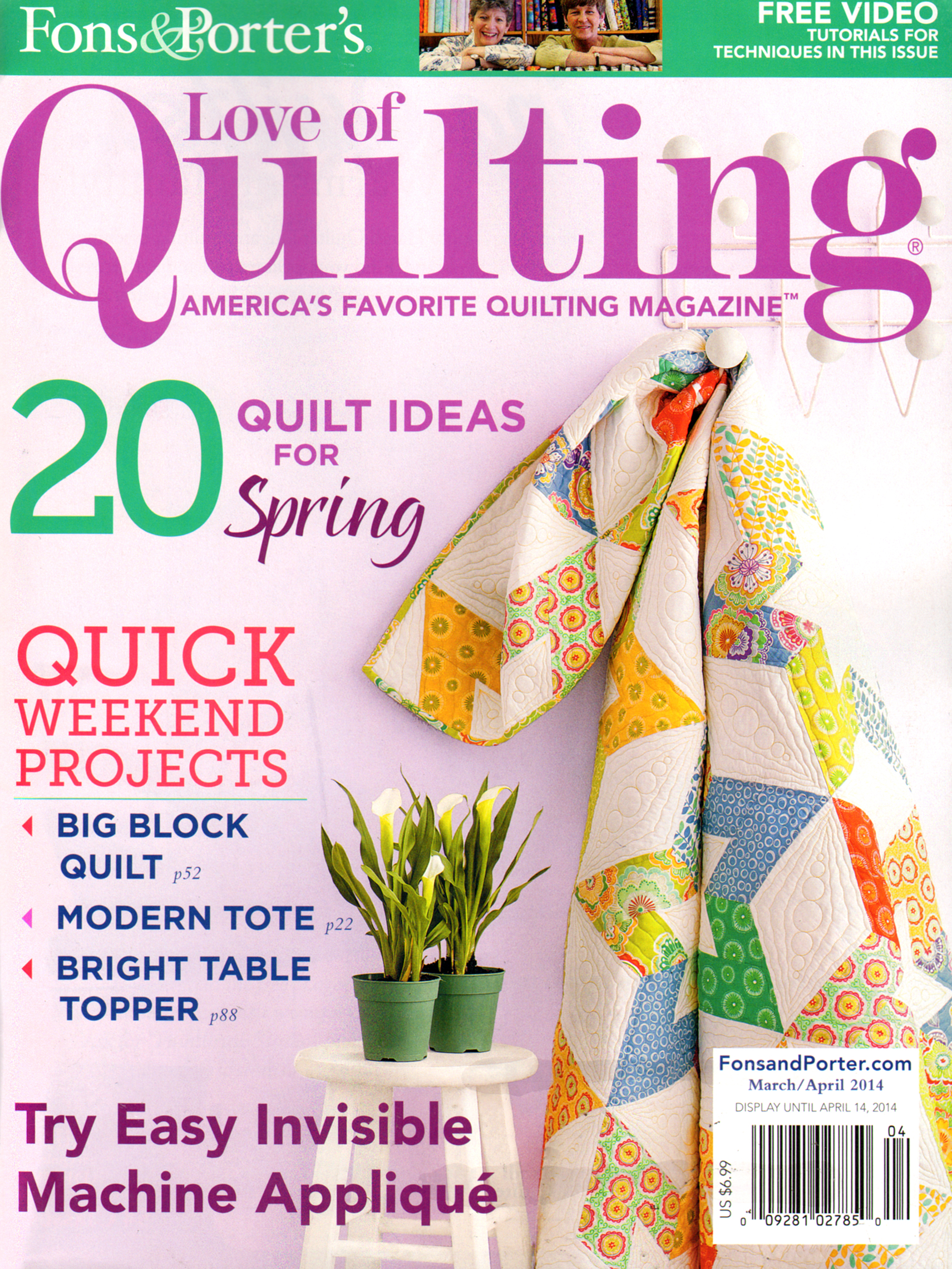 Fons-and-Porters-Love-of-Quilting March 01, 2014 Issue Cover