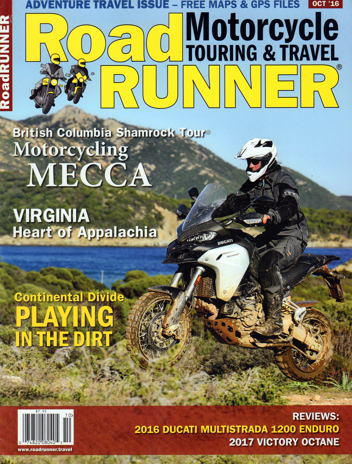 Road-RUNNER-Motorcycle-and-Touring October 01, 2016 Issue Cover