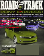 Road-and-Track October 01, 2009 Issue Cover