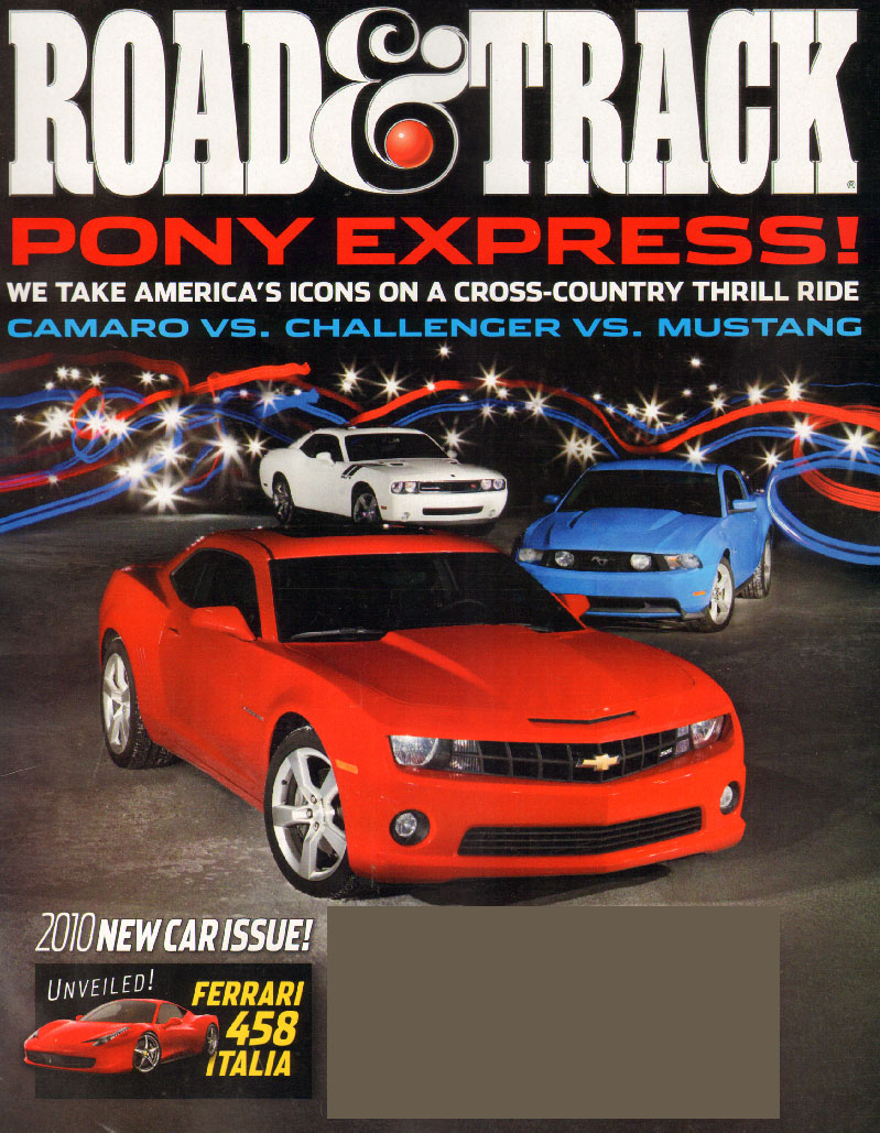 Road-and-Track October 01, 2009 Issue Cover