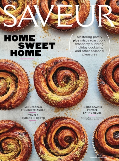 Saveur December 01, 2017 Issue Cover