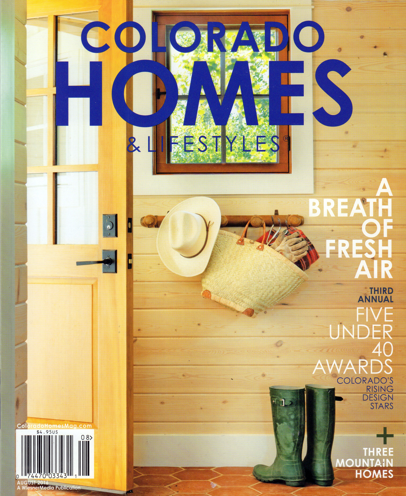 Colorado-Homes-and-Lifestyles August 01, 2016 Issue Cover