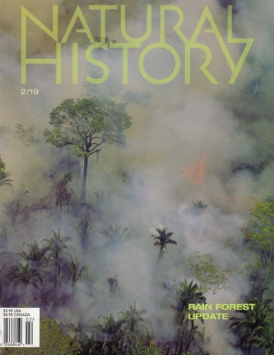 Natural History February 01, 2019 Issue Cover