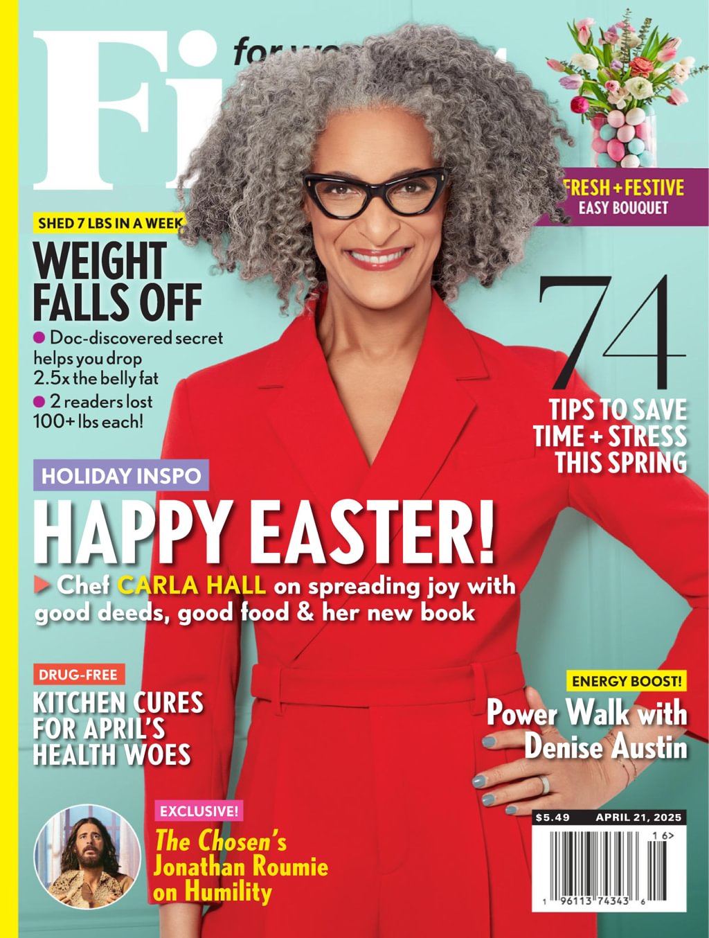 First for Women April 21, 2025 Issue Cover
