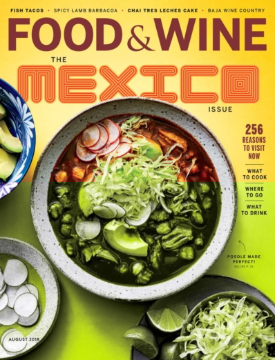 Food & Wine August 01, 2018 Issue Cover