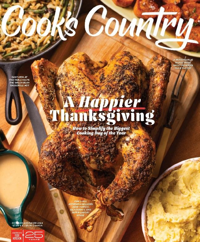Cooks-Country October 01, 2024 Issue Cover