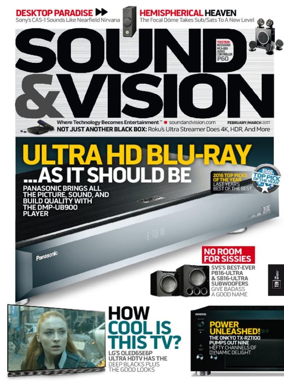 Sound-and-Vision February 01, 2017 Issue Cover