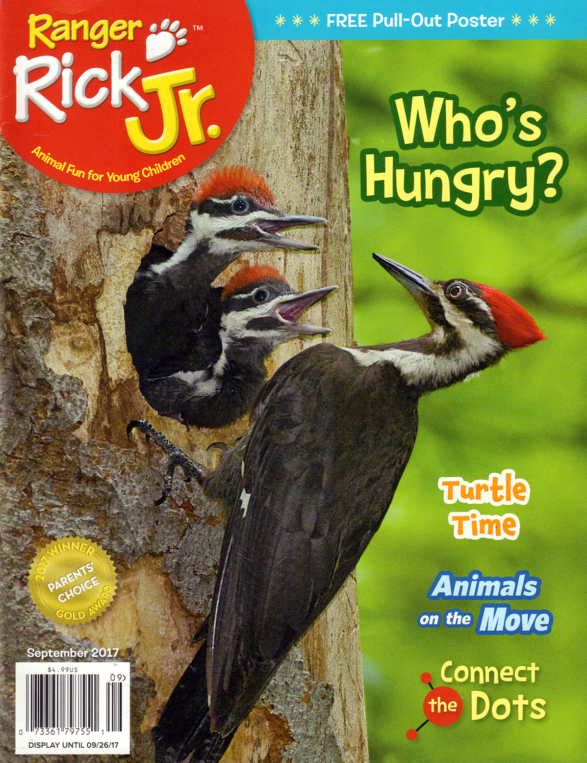 Ranger-Rick-Jr September 01, 2017 Issue Cover