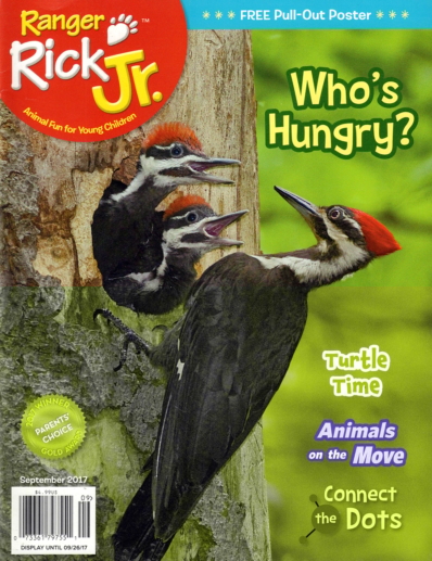 Ranger Rick Jr. September 01, 2017 Issue Cover