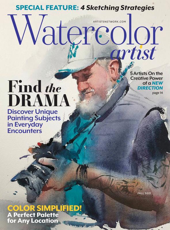 Watercolor-Artist September 01, 2021 Issue Cover