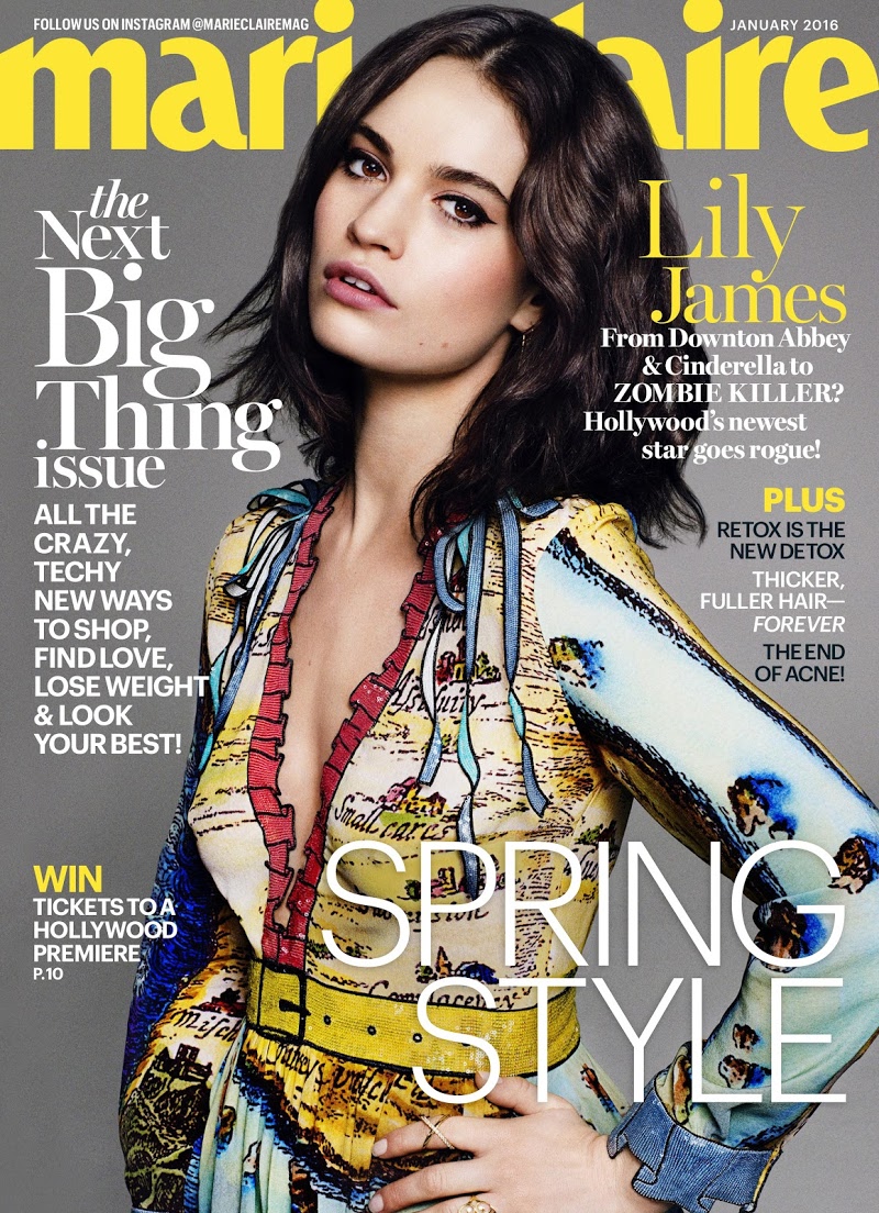 Marie-Claire January 01, 2016 Issue Cover
