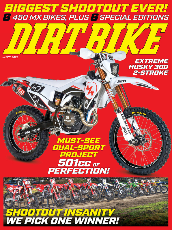 Dirt-Bike June 01, 2022 Issue Cover