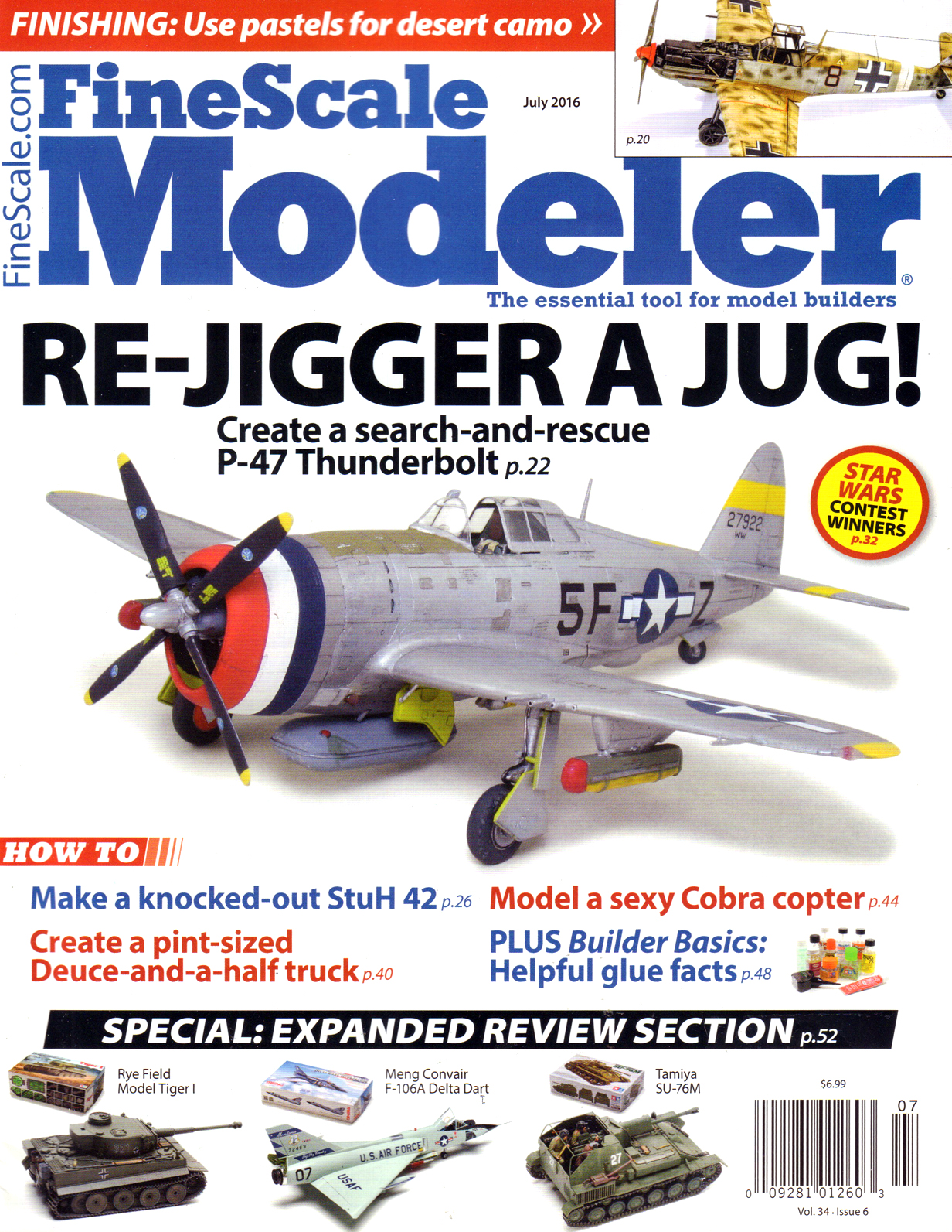 Finescale-Modeler July 01, 2016 Issue Cover