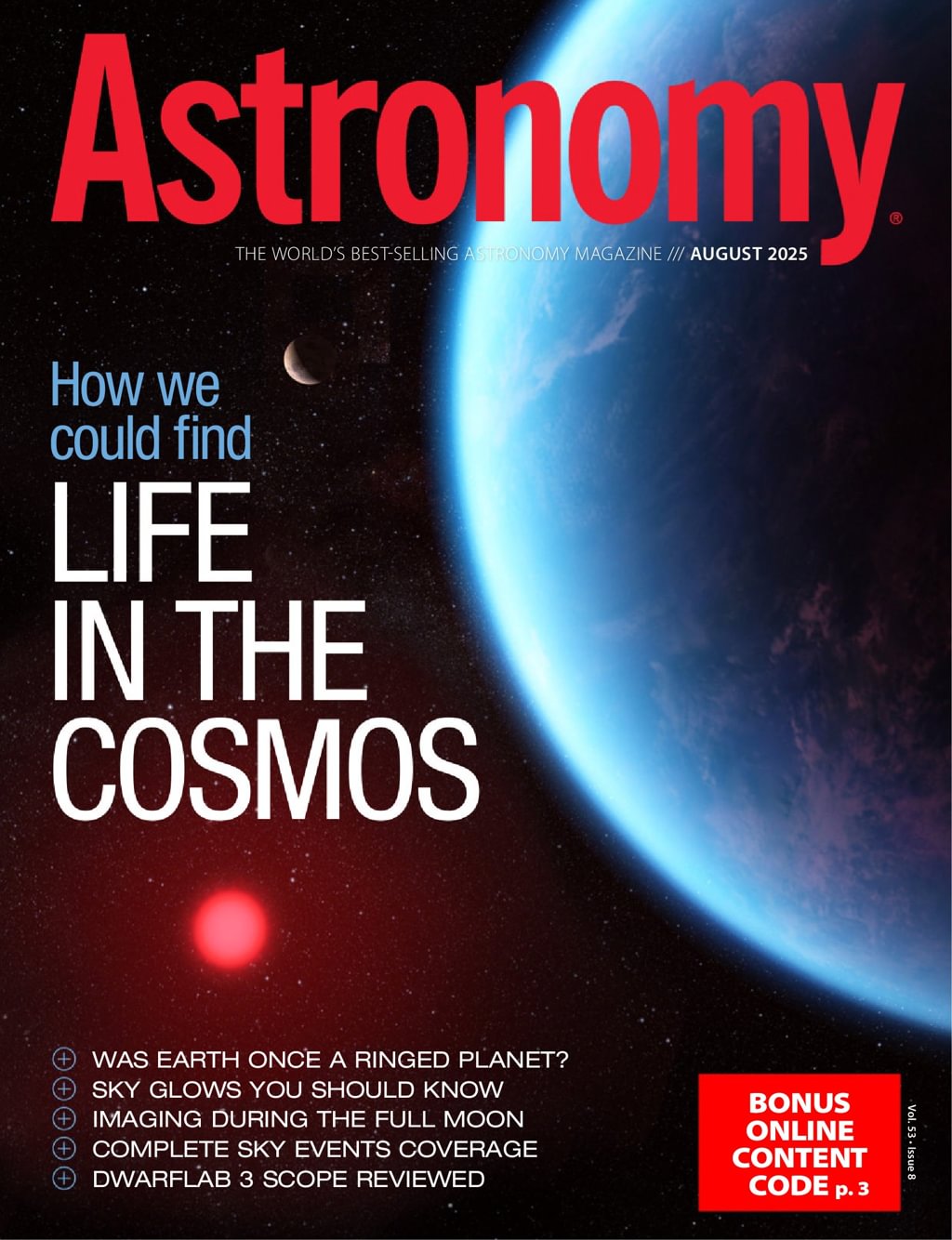 Astronomy August 01, 2025 Issue Cover