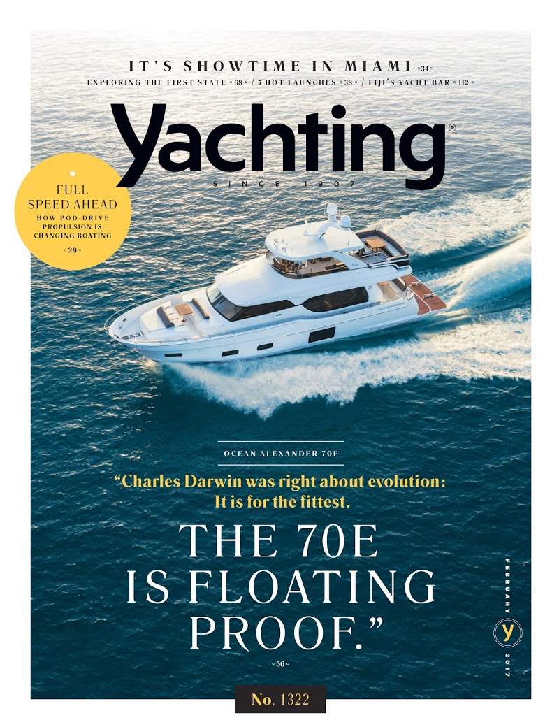 yachting February 01, 2017 Issue Cover