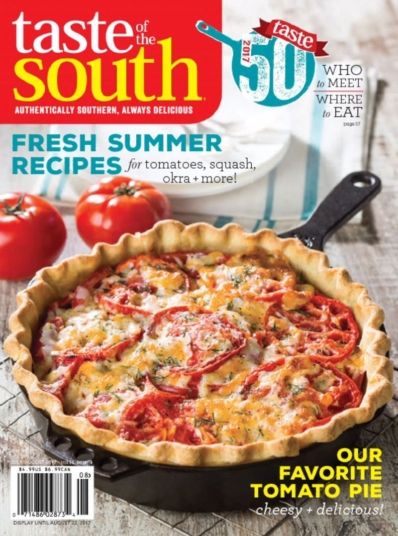 Taste of the South July 01, 2017 Issue Cover