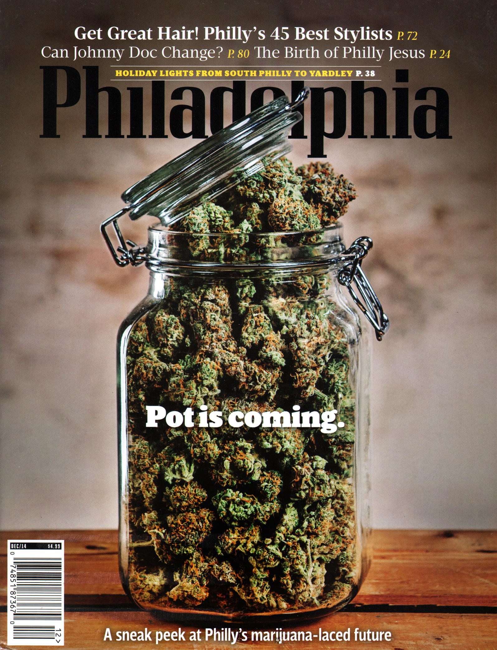 Philadelphia-Magazine December 01, 2014 Issue Cover
