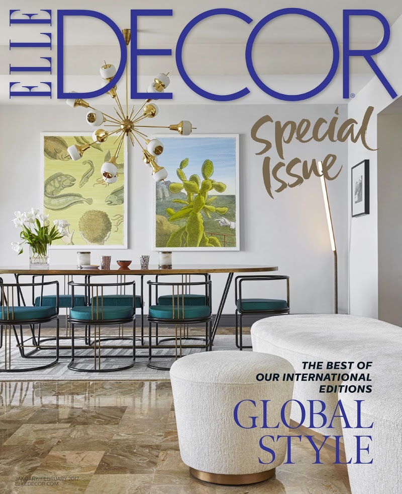 Elle-Decor January 01, 2017 Issue Cover
