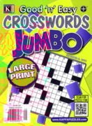 Good N Easy Crosswords Jumbo September 05, 2016 Issue Cover