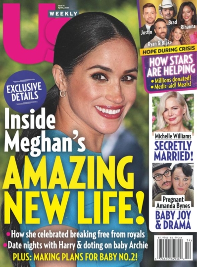 Us Weekly April 06, 2020 Issue Cover