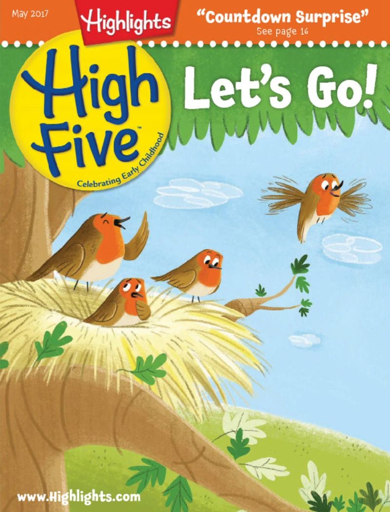 Highlights-High-Five May 01, 2017 Issue Cover