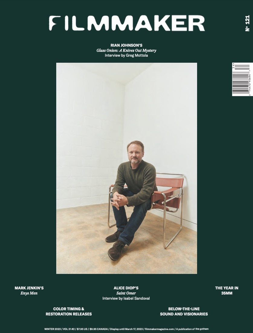 Filmmaker-The-Magazine-Of-Independent-Film December 01, 2022 Issue Cover