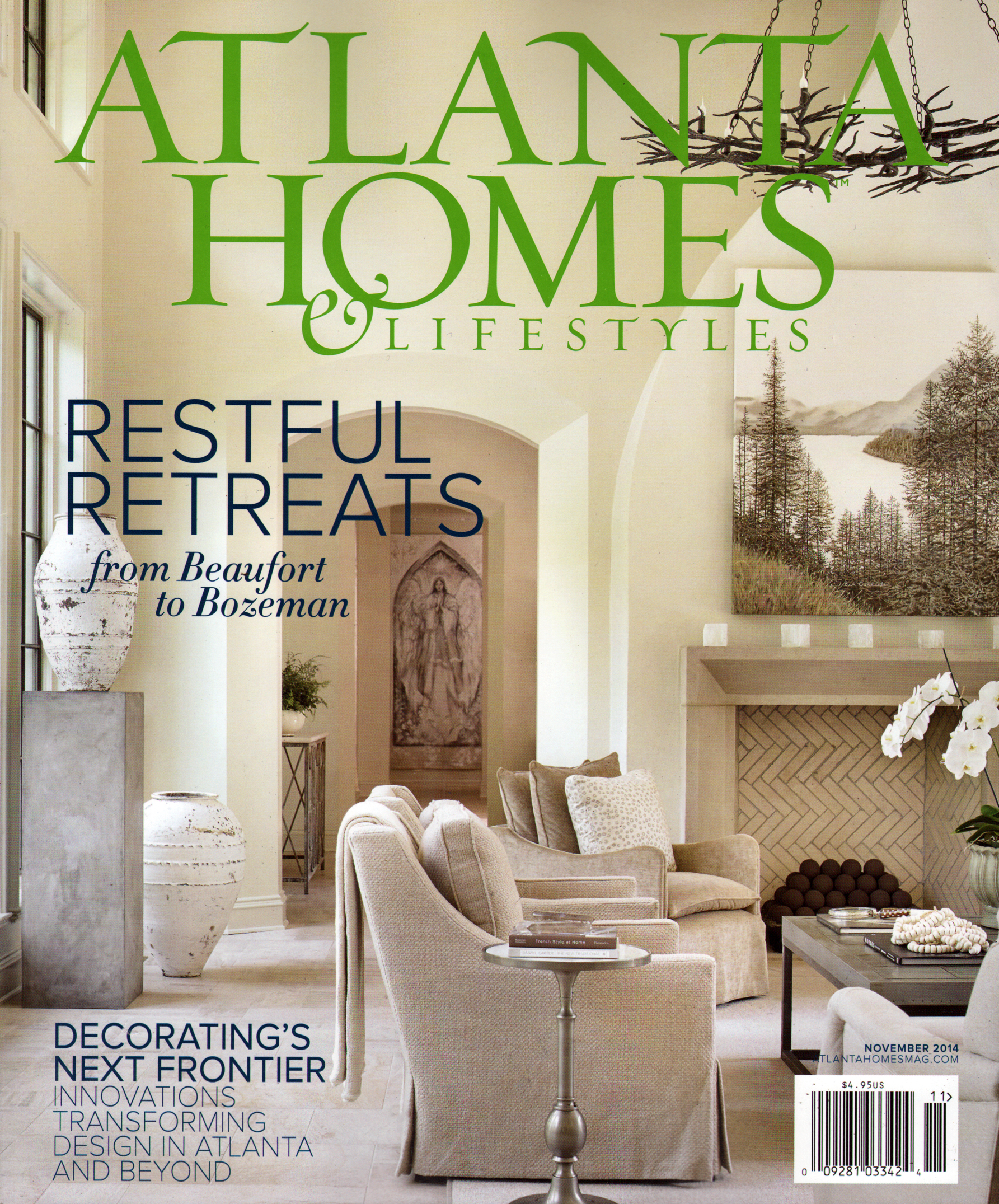 Atlanta-Homes-and-Lifestyles November 01, 2014 Issue Cover