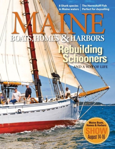 Maine Boats, Homes & Harbors September 01, 2015 Issue Cover