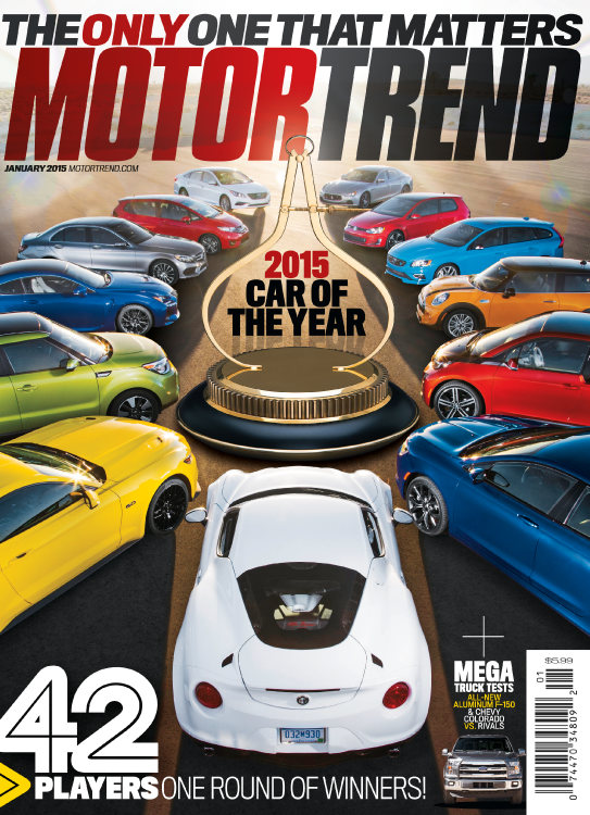 Motor-Trend January 01, 2015 Issue Cover