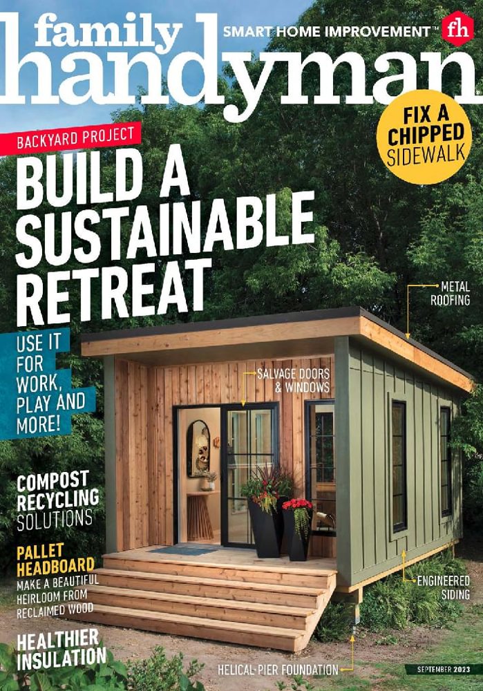 The-Family-Handyman September 01, 2023 Issue Cover