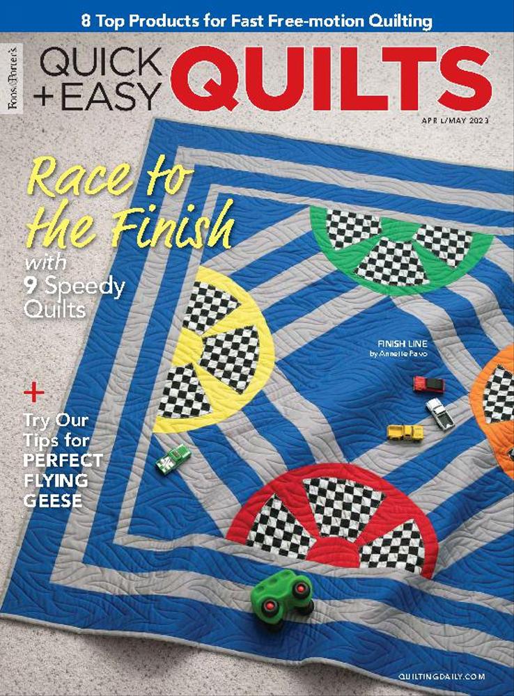 Quick-and-Easy-Quilts April 01, 2023 Issue Cover