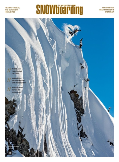 Transworld SNOWboarding November 01, 2017 Issue Cover