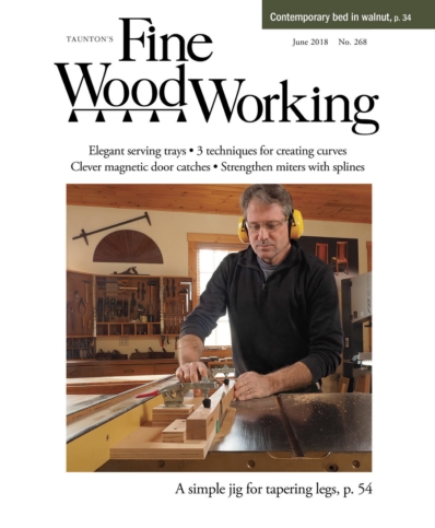 Fine Woodworking June 01, 2018 Issue Cover