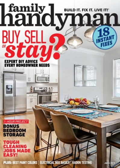 The Family Handyman June 01, 2019 Issue Cover