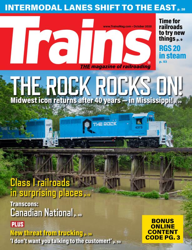 Trains October 01, 2020 Issue Cover