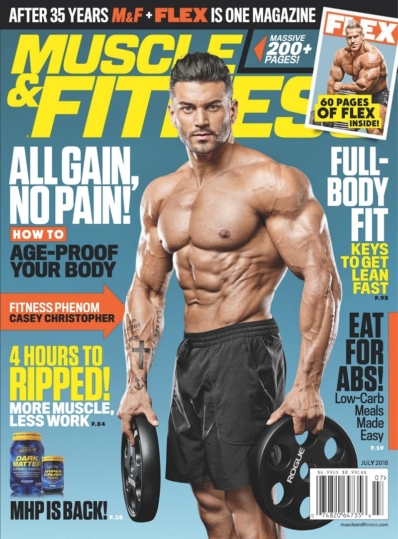 Muscle & Fitness July 01, 2018 Issue Cover