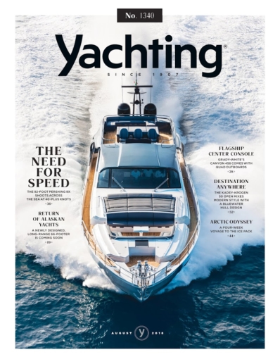 Yachting August 01, 2018 Issue Cover