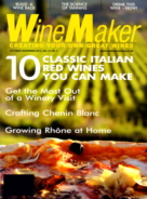 winemaker October 01, 2012 Issue Cover
