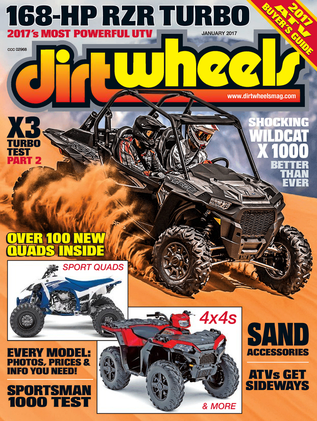 Dirt-Wheels January 01, 2017 Issue Cover