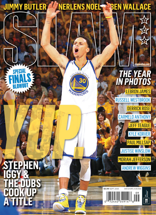 Slam September 01, 2015 Issue Cover