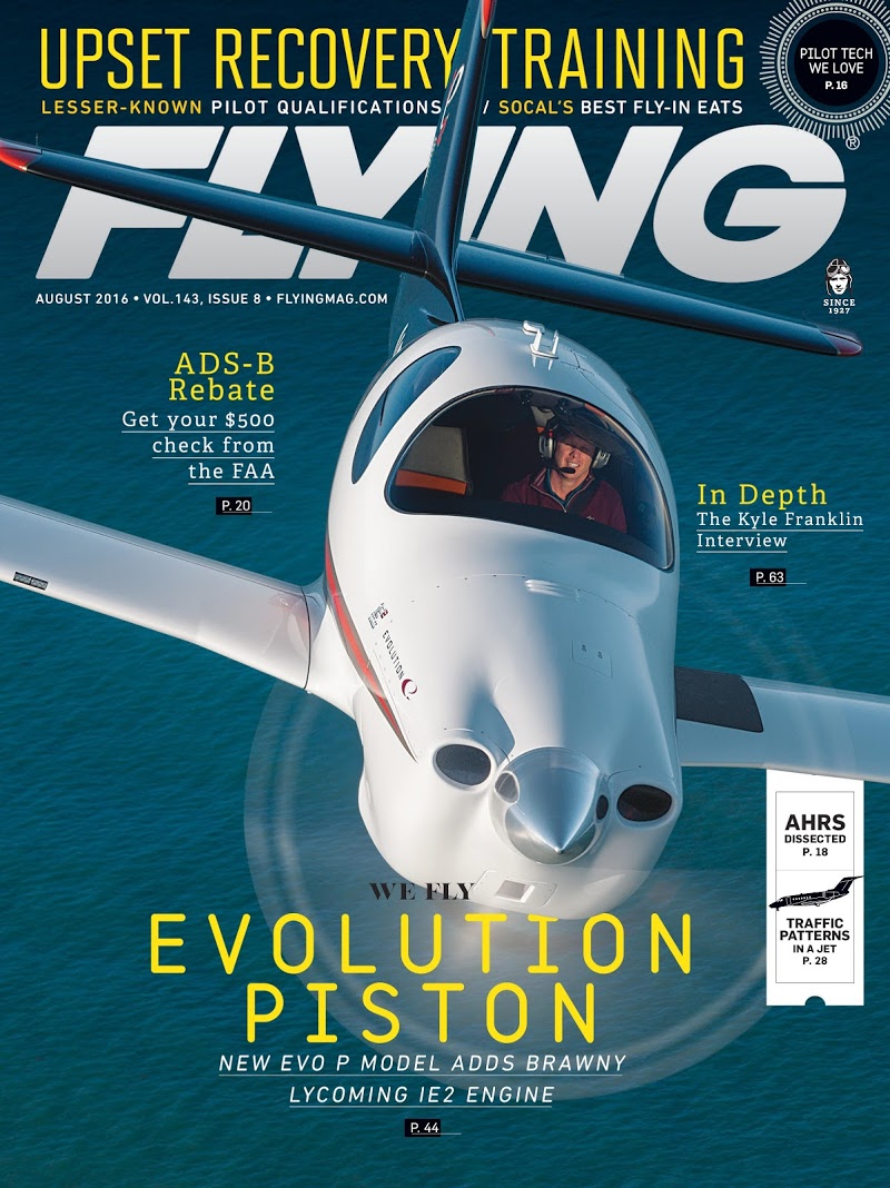 Flying August 01, 2016 Issue Cover
