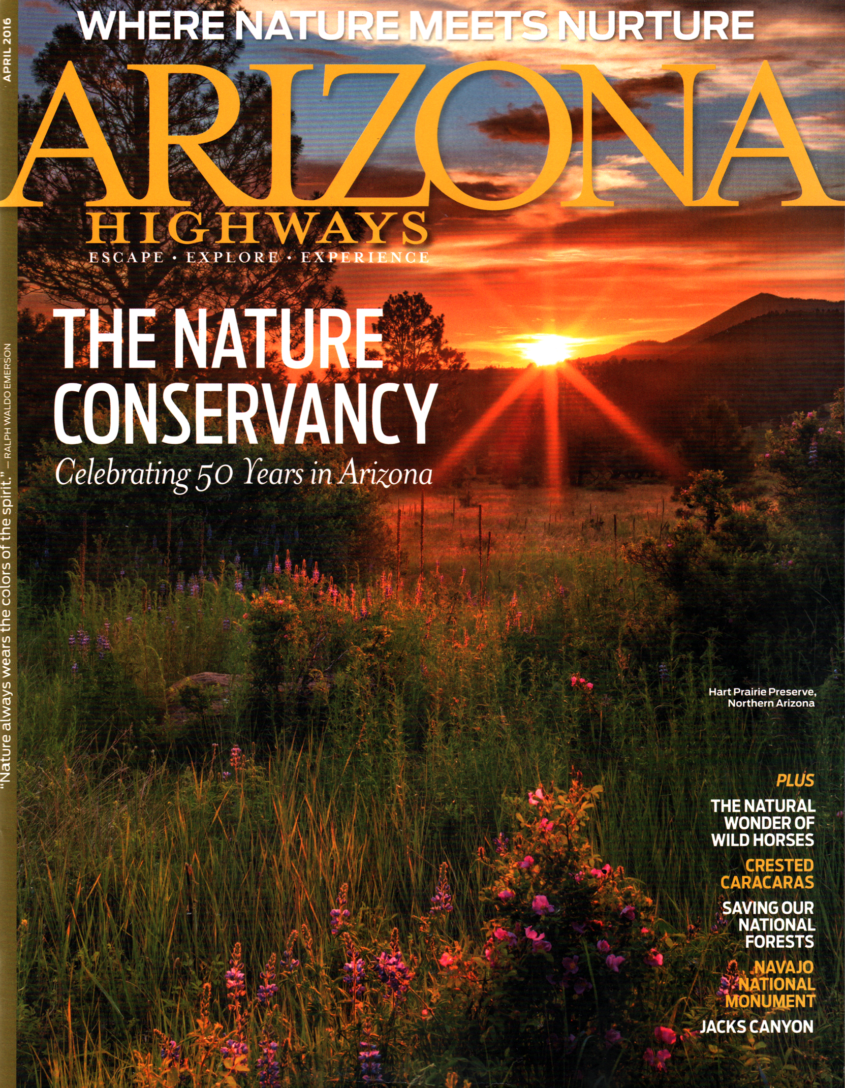 Arizona-Highways April 01, 2016 Issue Cover