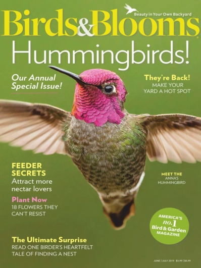 Birds & Blooms June 01, 2019 Issue Cover
