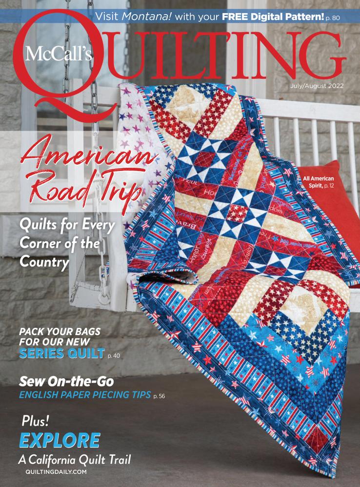 Mccalls-Quilting July 01, 2022 Issue Cover