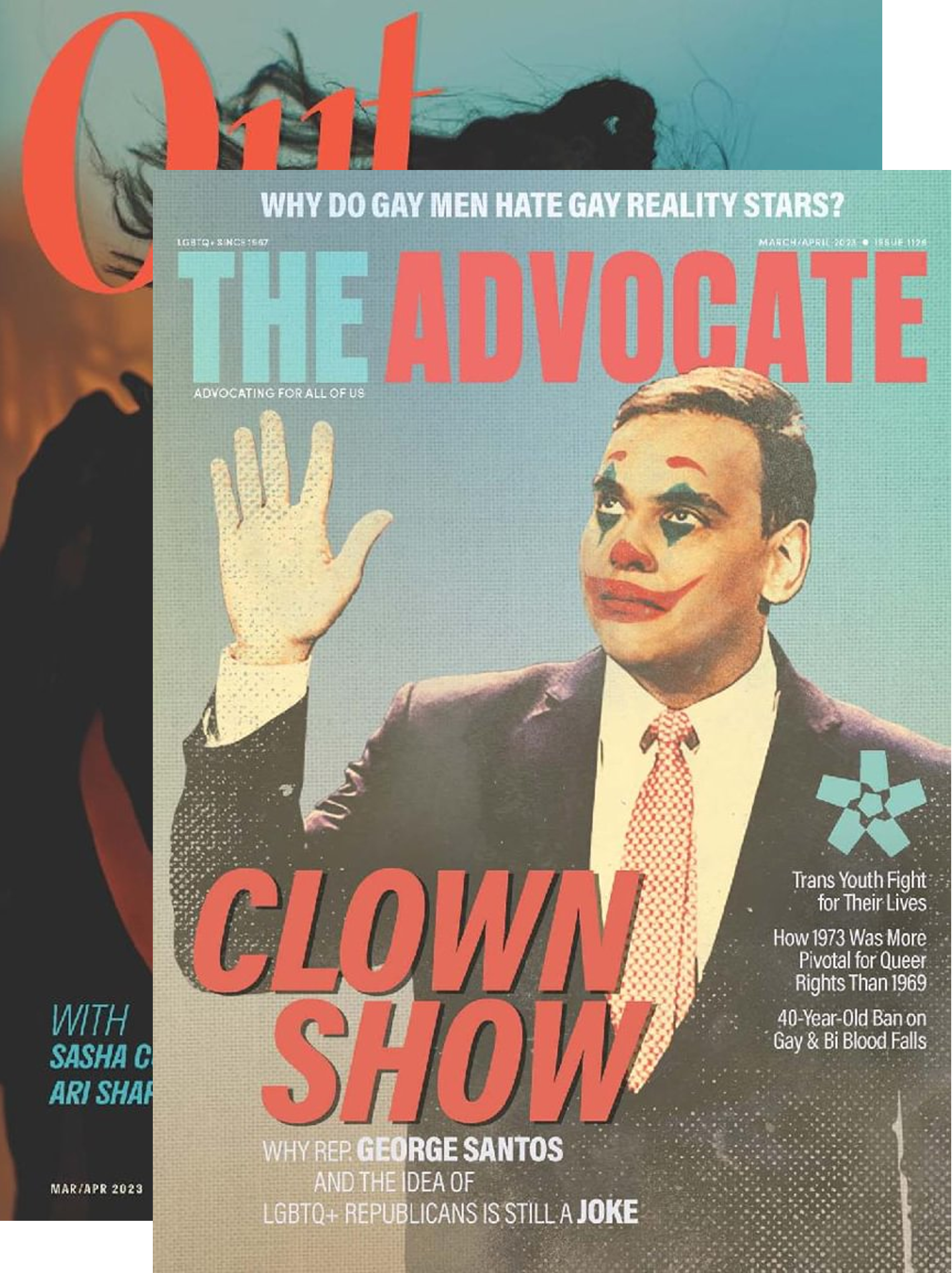 Out-and-The-Advocate-Edition March 01, 2023 Issue Cover