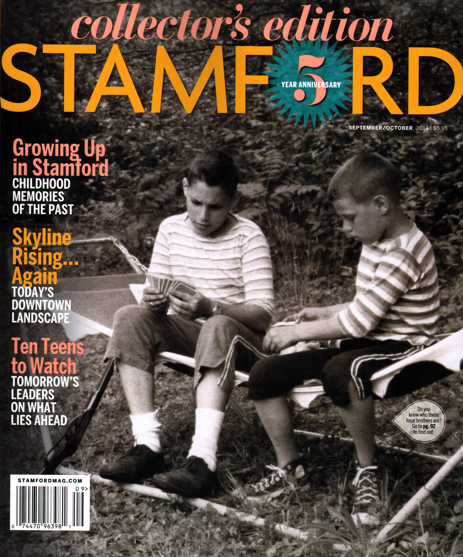 Stamford-Magazine September 01, 2014 Issue Cover